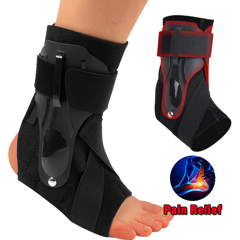 Ankle Brace Sprained Ankle Support with Side Stabilizers Men Women Ankle Splint