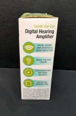 NuvoMed Inside The Ear Digital Processor Hearing Amplifier With Case Sealed
