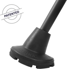 Crutch Tips 7/8 Inch x2 Units, All Terrain Non-Slip Cane Tips, Heavy Duty Rub…