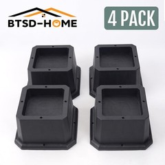 BTSD-home Furniture Risers 2 Inch Bed Heavy Dut y 4 Pack, 2