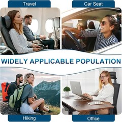 Travel Cushion, Inflatable seat Cushion, Suitable for Airplane Seats,