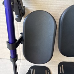 PAIR – Quickie Iris Tilt In Space Manual Wheelchair Elevating Legrest Footrest