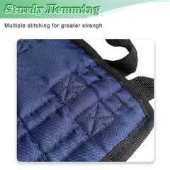 Patient Transfer Wheelchair Seat Cushion Lift Stair Slide Board Safety Blue Pad