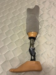 Ottobock Bulldog/Trulife/Soleus Prosthetic Leg Below Knee Left, SEE DESCRIPTION