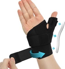 1 Pair Thumb Spica Splint, Comfortable Thumb Brace for Right and Left Hand