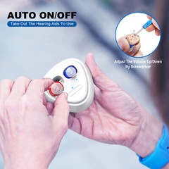 In-Ear Digital Invisible Hearing Aids for Senior Rechargeable Hearing Amplifiers