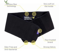 Everyday Medical Broken Rib Brace for Men & Women Size XL (Pack of 1), Black