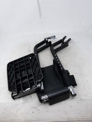 Wheelchair Footrest Assembly – Dual Padded Footplates – Adjustable Straps