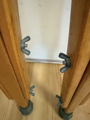 Vintage Adjustable Wooden Crutches