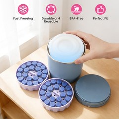 3ml Vial Insert (2 Pack) with Ice Pack Compatible Hydrapeak Food Jars,…
