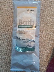 Stryker – Sage Hygienic Body Bath Cleansing Washcloths – 1 Package 8 Cloths NEW