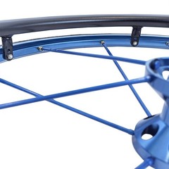 Pair of 24″x1″ (540) Colored Aluminum Round HUB Wheelchair Wheels