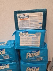 124 Prevail Youth 15″-22″ Disposable Briefs Diapers Maximum Absorbency Case