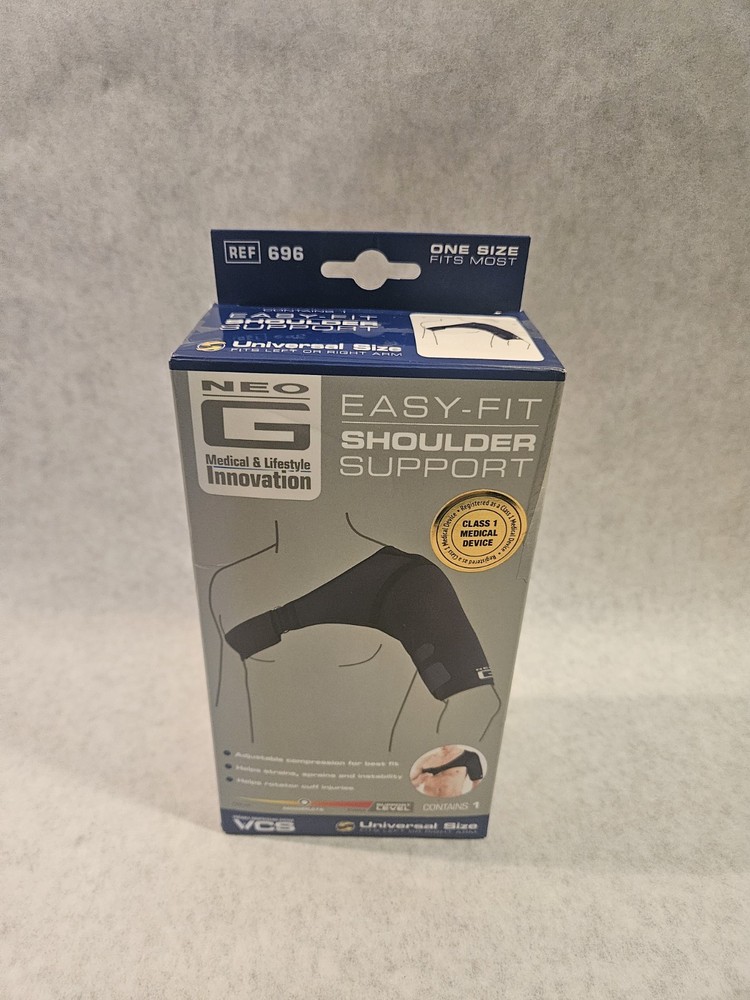 NEO G EASY-FIT SHOULDER SUPPORT Universal Size Sprains Rotator Cuff Injuries