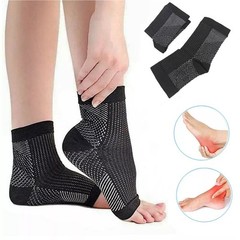 3 Pack Ankle Brace Compression Sleeve 15-20 mmHg Open Toe Сompression Socks