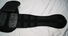 dr medical back brace bb-157 universal adjustable hook and loop closure