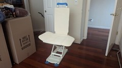bath lift battery, Careline Corp, Aquajoy, White, good condition, 13.2 volt dc