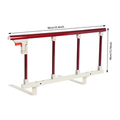 Multi-Functional Foldable Bed Rail for Seniors, Adults, and Recovery Support