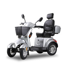 800W 4-Wheel Electric Mobility Travel Scooter for Adults&Seniors 60V 20Ah 15mph