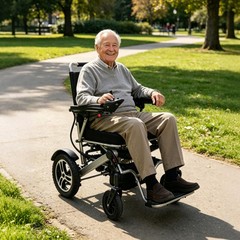 Electric Wheelchairs for Adults & Seniors Foldable 30 Miles Long Range