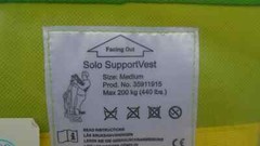 NEW Liko Solo Support Vest Size Medium Max 440 Lbs 35911915