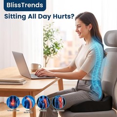 Seat Cushion,Thick Memory Foam Cushions for Office Chair, Car Seat,