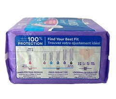 Always Discreet Incontinence Pads 4 Moderate Long for Women – 54 Count