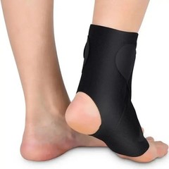 Adjustable Ankle Support Brace Elastic Compression Sleeve Sports Injury Recovery