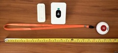 Caregiver Life Alert System For Elderly Wireless Pager 2 Call Button Easy To Use
