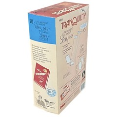 Tranquility Ultra Absorbent Incontinence Adhesive Skinny Pads New Vintage RARE