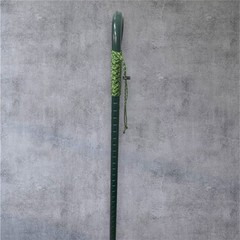 Green Eye Monster Walking Cane Full Grips Hickory Wood Masters USA LuxCane H2G