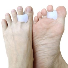 1Pair Gel Silicone Bunion Corrector Toe Separator Hallux Valgus Straightener