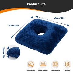 Donut Pillow for Bed Sores Treatment Buttocks, Wheelchair Cushion Bedsore Pre…