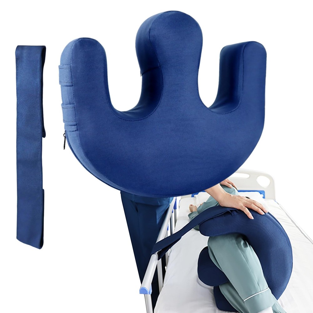 YHK Inflatable Turning Device, Bedridden – Dark Blue, Blue