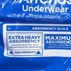 Attends 2 pk Extra Heavy Absorbency Underwear Diapers L 44″-58″ 36 Count