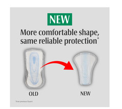 52 Count New Depend Guards Incontinence Pads for Men, Maximum Absorbency