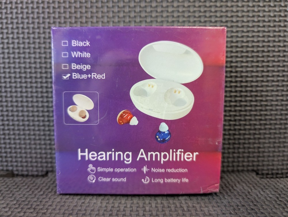Over The Counter Rechargeable Hearing Amplifier New