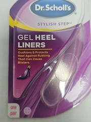 Dr Scholl’s Gel Heel Liners, 1 Pair (2 Pack)