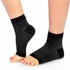 Compression Ankle Sleeve Support PLANTAR FASCIITIS Foot Arch Pain Heel Sock Lot