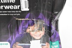 Nighttime Underwear 42 Disposable Underwear Unisex 38-65 lbs Size Small Medium