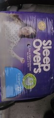 66 Ct Cuties Sleep Overs Youth Underwear X-Large 85 to 140 lb Incontinence Pant