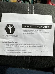 Mars Wellness Elbow Mobilizer Brace (L/XL)