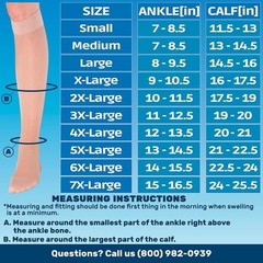 Made in USA – Sheer Compression Socks for Women 15-20 mmHg – Medium Nude