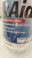 RMS Deluxe Sock Aid Foam Handle Flexible Shell Assistive Device Elderly Disabled