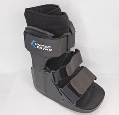 EXTRA-SMALL United Ortho Short Cam Walker Fracture Foot Boot Fits Left or Right