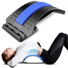 Back Stretcher for Lower Back Pain Relief, 4 Level Adjustable Lumbar Back Cra…