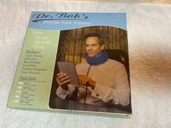 Dr. Bob’s Portable Neck Traction Size Large 15.5′-17.5″ W/ box & Instructions