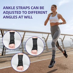 Ankle Brace Support Compression Sleeve Foot Tendon Plantar Fasciitis-Pain Relief