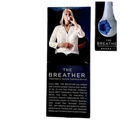 THE BREATHER Respiratory Muscle Training Device New Open Box Complete