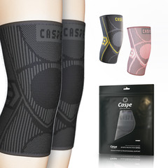 Caspe 2 Pack Knee Sleeve Brace Support For Sport Joint Pain Arthritis Relief New